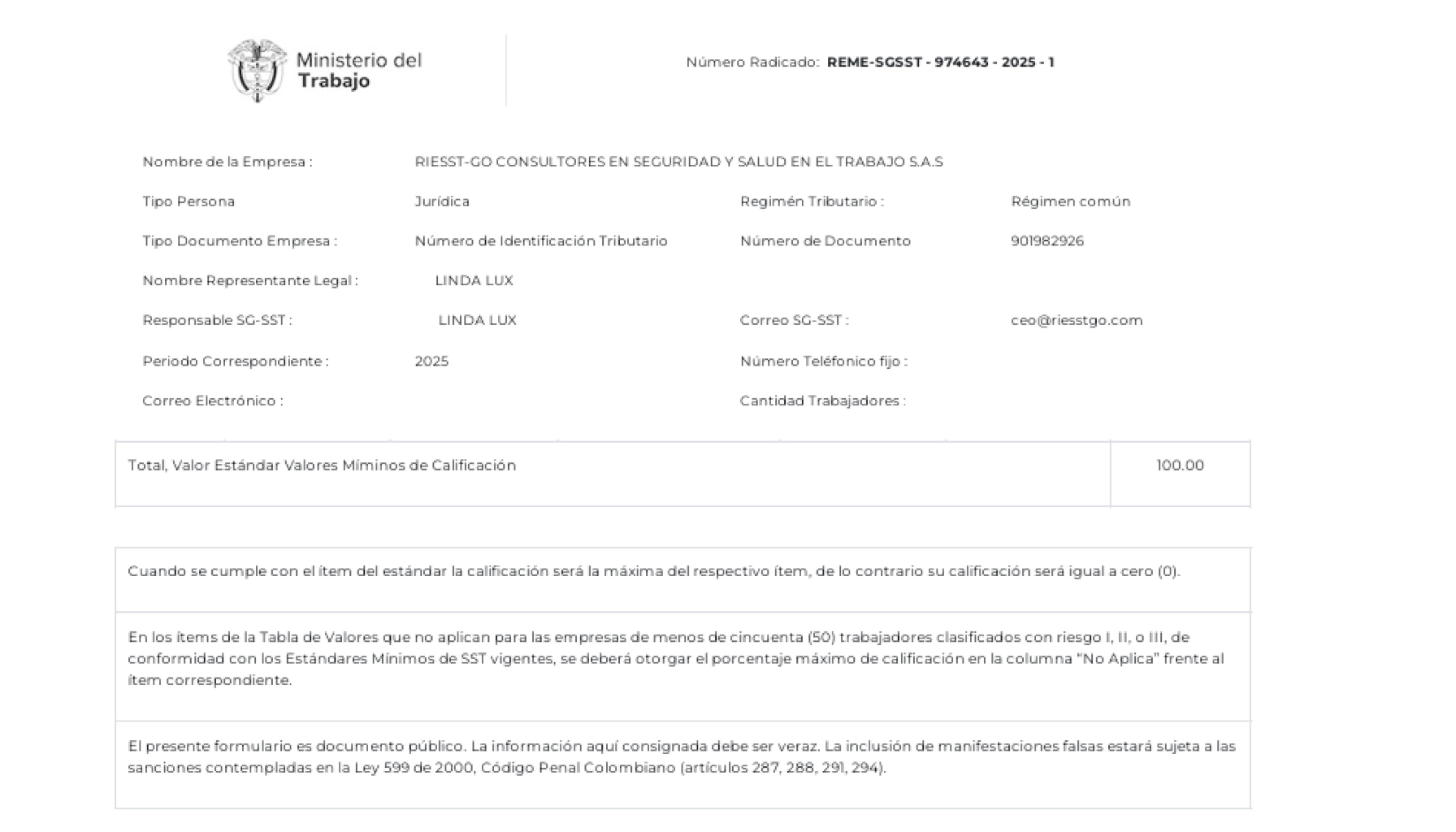 Beneficios de gestionar los Estándares Mínimos